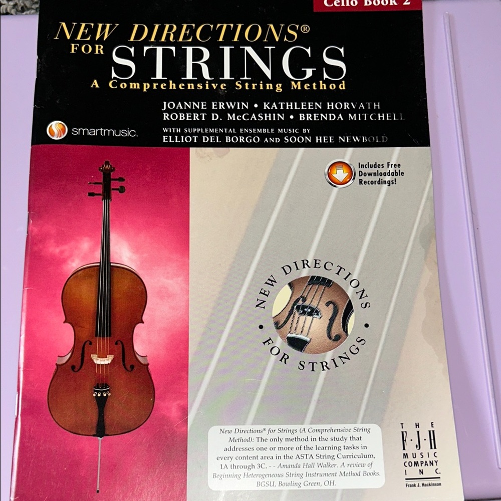 New Directions for Strings Cello Book 2